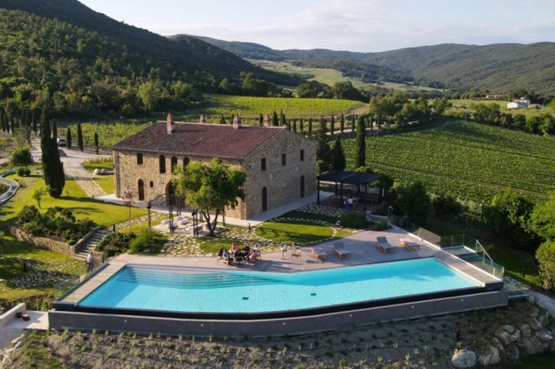 Villa Cardinale in Riparbella