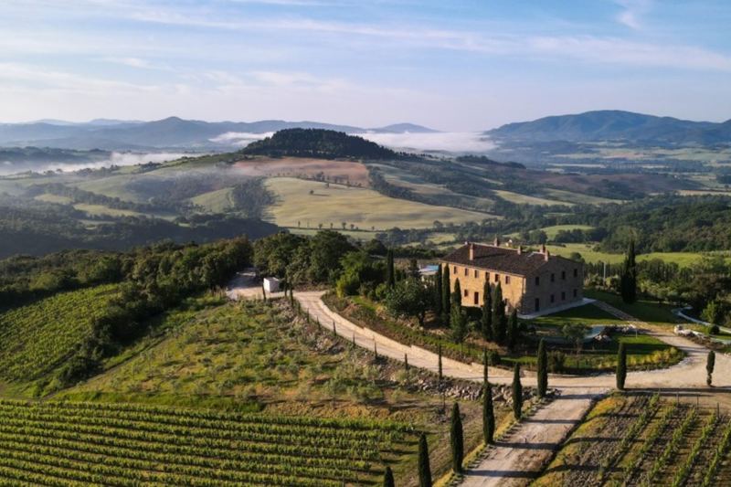 Villa Cardinale in Riparbella