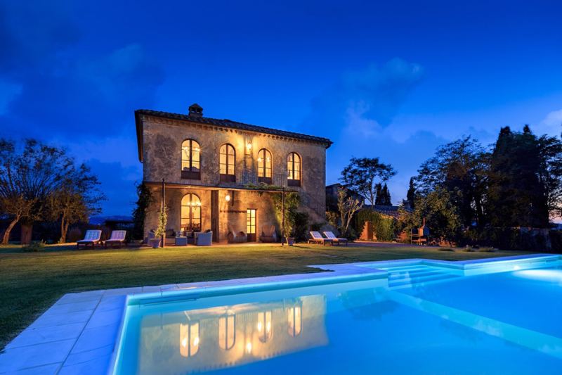Villa Maccari in Buonconvento