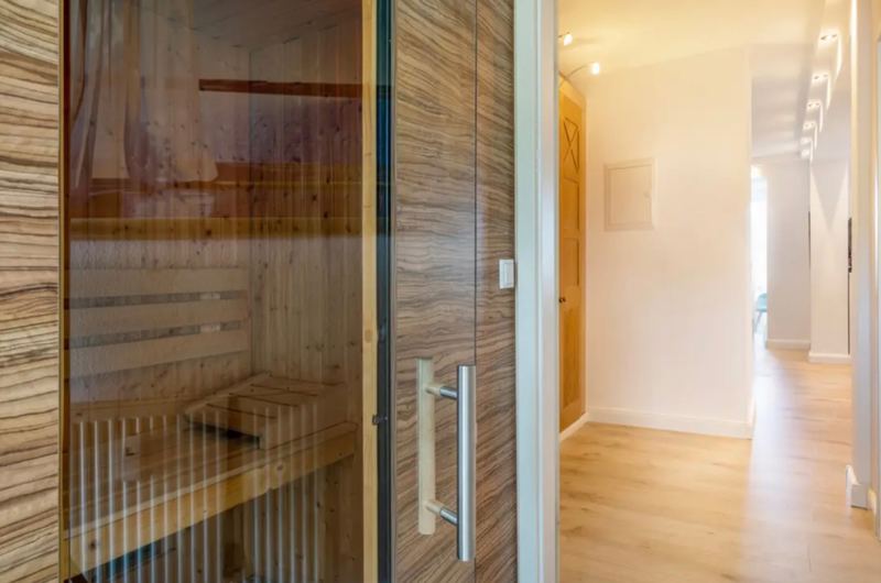 Entspannen in der privaten Sauna