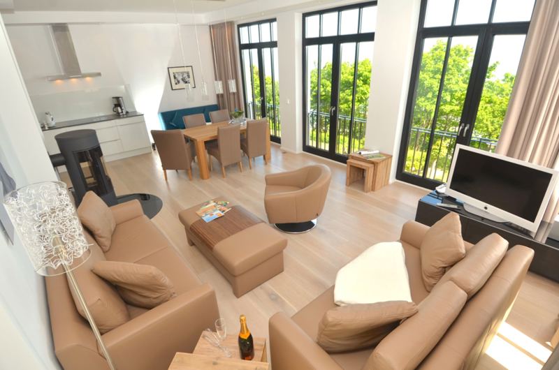 Ein stilvolles und edles Interior zeichnet die Ferienwohnung Charlotta in Sellin aus