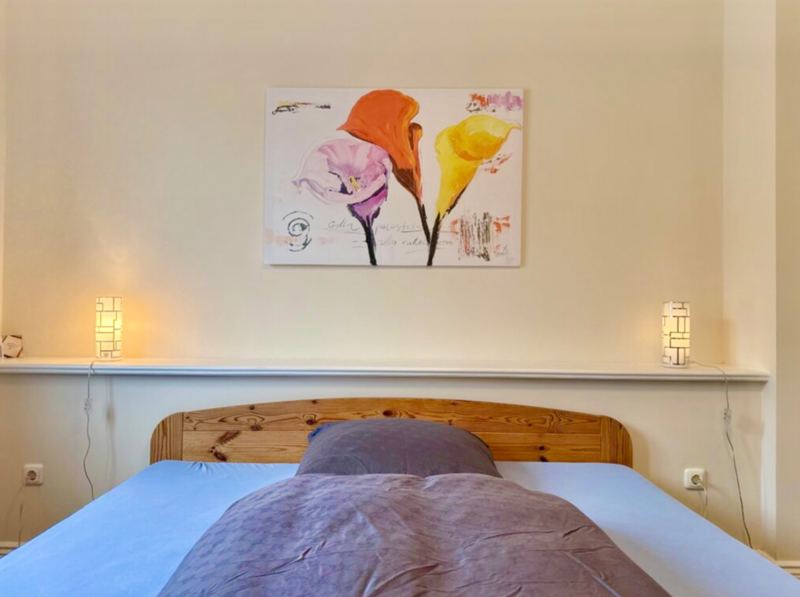 Willkommen im Doppelzimmer in der Pension Stick in Wenningstedt