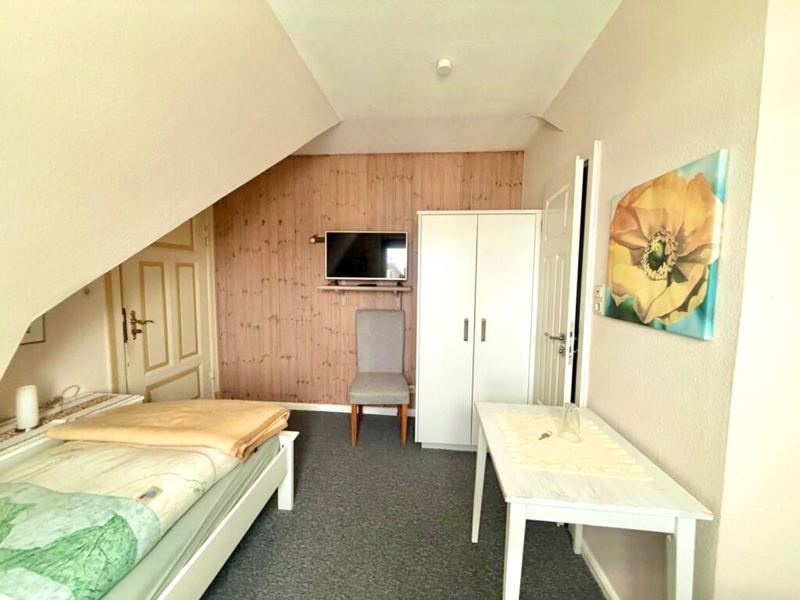 Einzelzimmer in der Pension in Wenningstedt/ Sylt