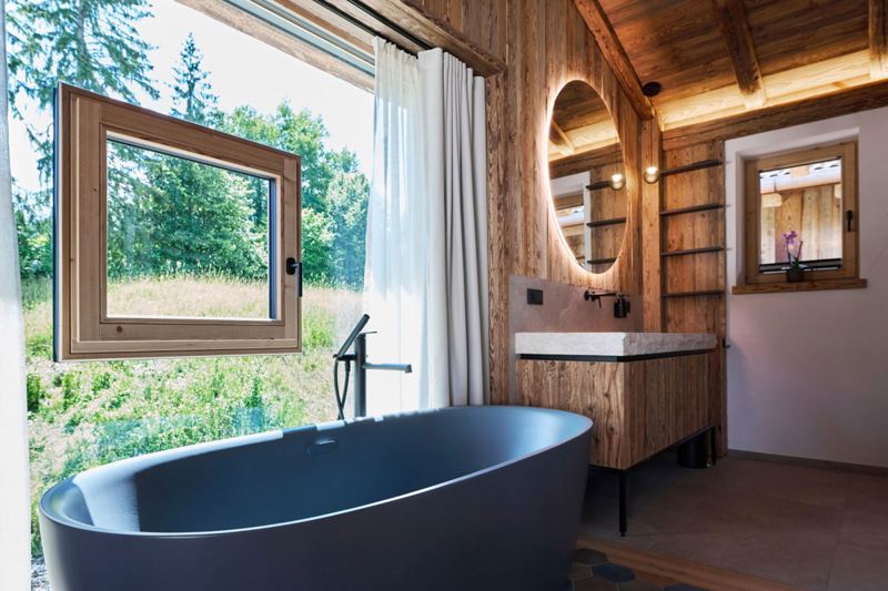 Freistehende Badewanne