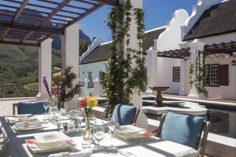 Villa Quoin Rock Manor House in Stellenbosch