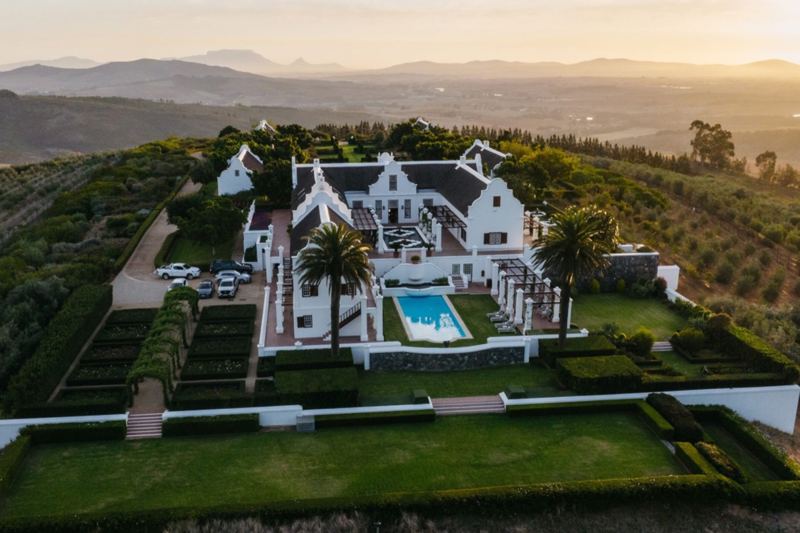 Villa Quoin Rock Manor House in Stellenbosch