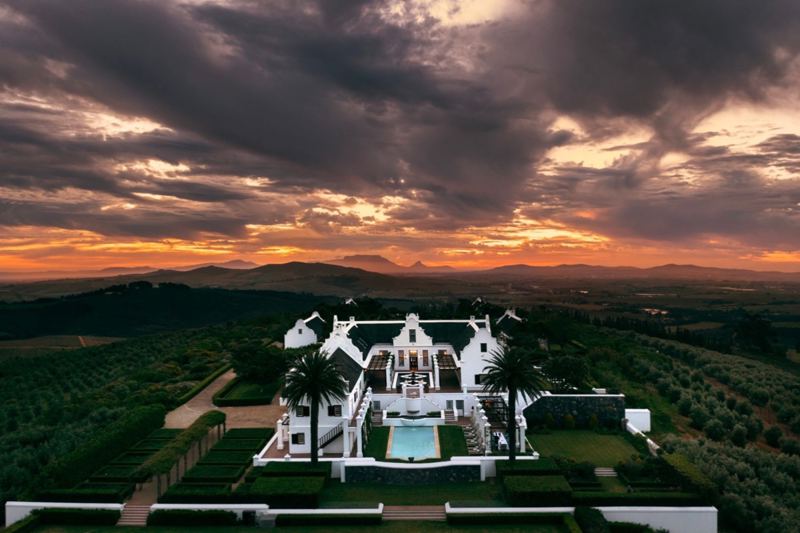 Villa Quoin Rock Manor House in Stellenbosch
