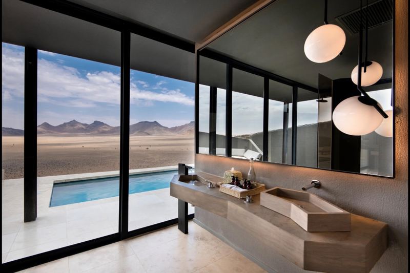 Lodge Sossusvlei Desert Lodge in Namib- Wüste