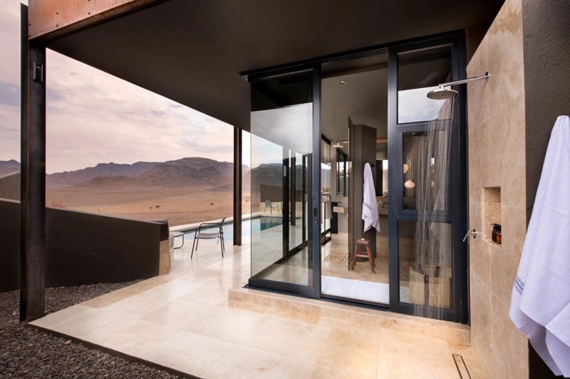 Lodge Sossusvlei Desert Lodge in Namib- Wüste