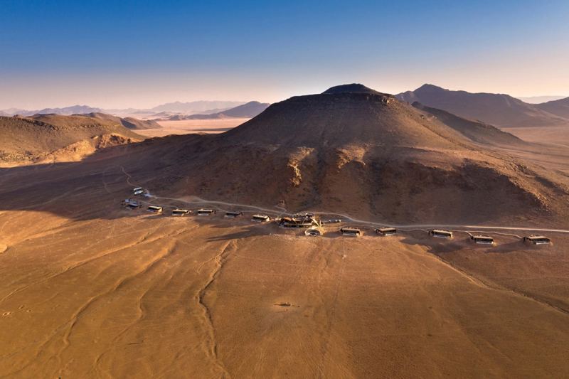 Lodge Sossusvlei Desert Lodge in Namib- Wüste