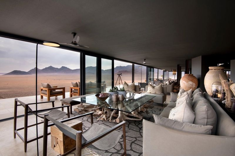 Lodge Sossusvlei Desert Lodge in Namib- Wüste
