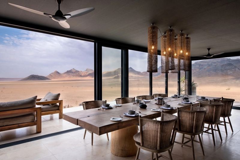 Lodge Sossusvlei Desert Lodge in Namib- Wüste