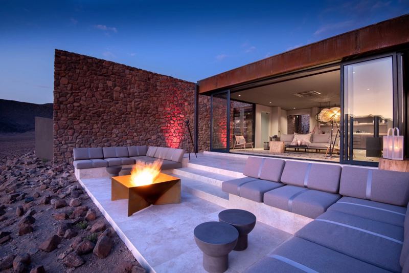 Lodge Sossusvlei Desert Lodge in Namib- Wüste