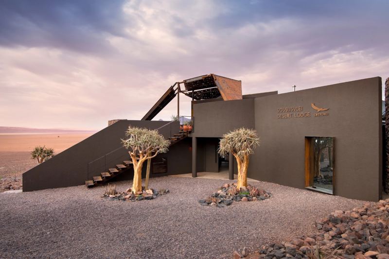 Lodge Sossusvlei Desert Lodge in Namib- Wüste