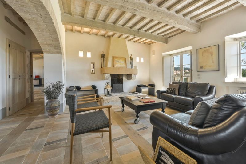 Villa Poderosa in Val d'Orcia