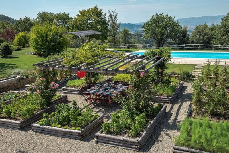 Villa Poderosa in Val d'Orcia