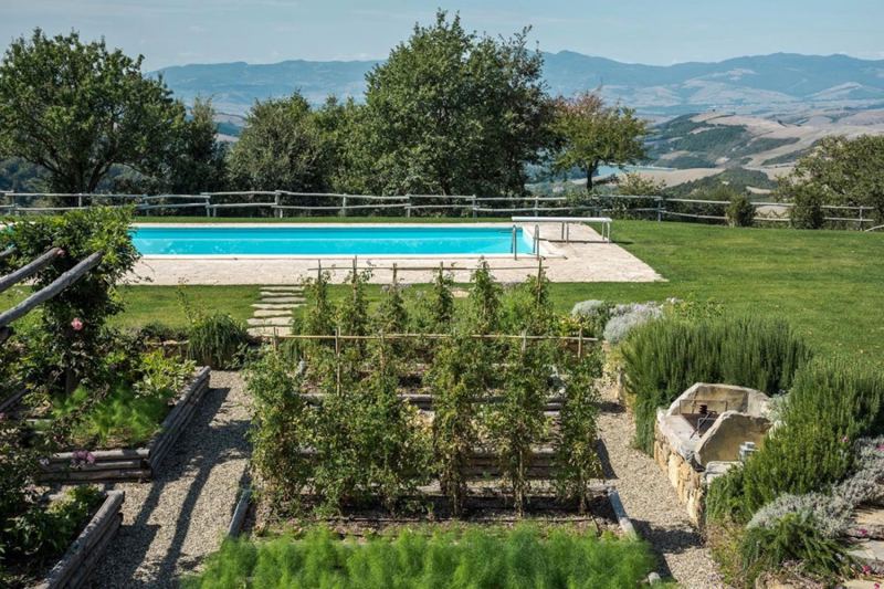 Villa Poderosa in Val d'Orcia