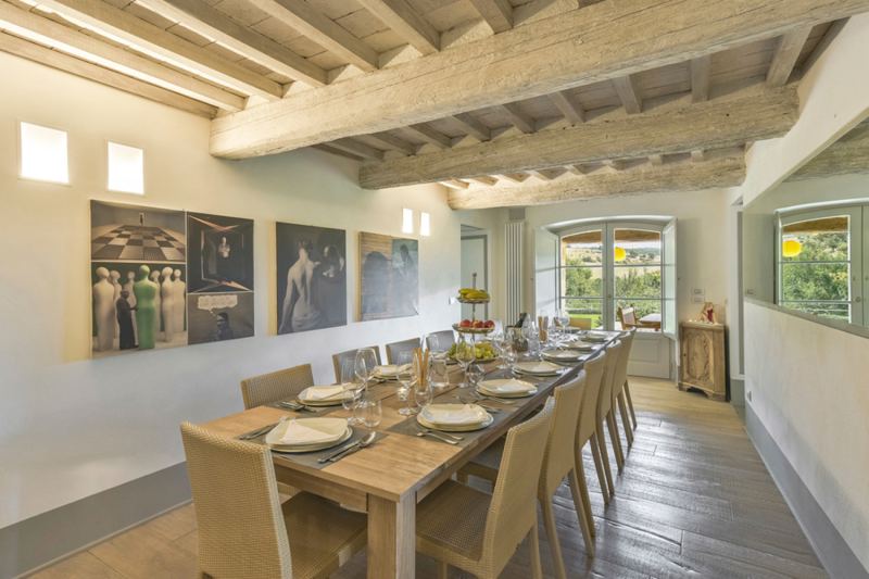 Villa Poderosa in Val d'Orcia