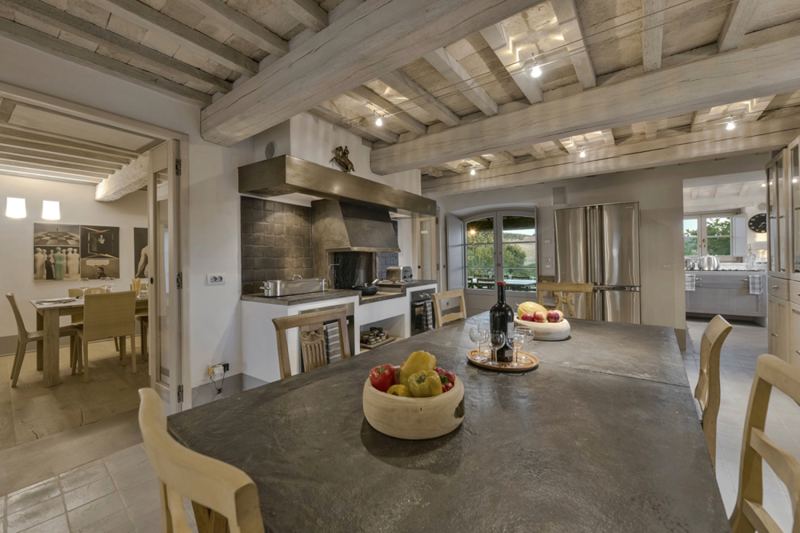 Villa Poderosa in Val d'Orcia