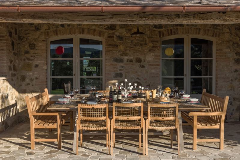 Villa Poderosa in Val d'Orcia