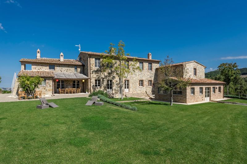 Villa Poderosa in Val d'Orcia
