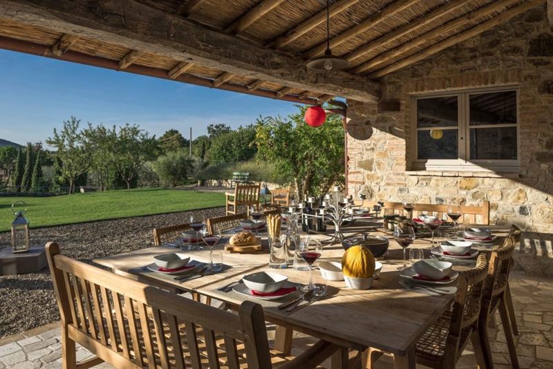 Villa Poderosa in Val d'Orcia