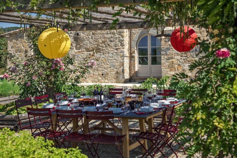 Villa Poderosa in Val d'Orcia