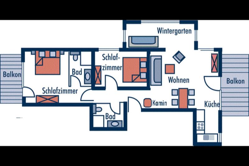 Ferienappartement Schilfrohr in Sellin