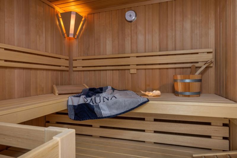 Private Sauna im Ferienhaus Küstenglück in Zingst