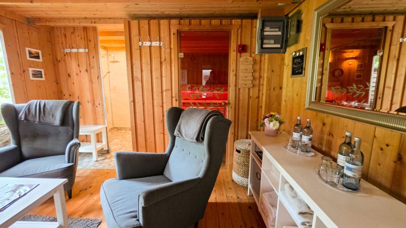 Gartensauna zubuchbar