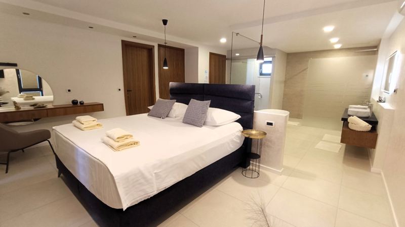 Villa SkyBlue mit Pool in Podgora
