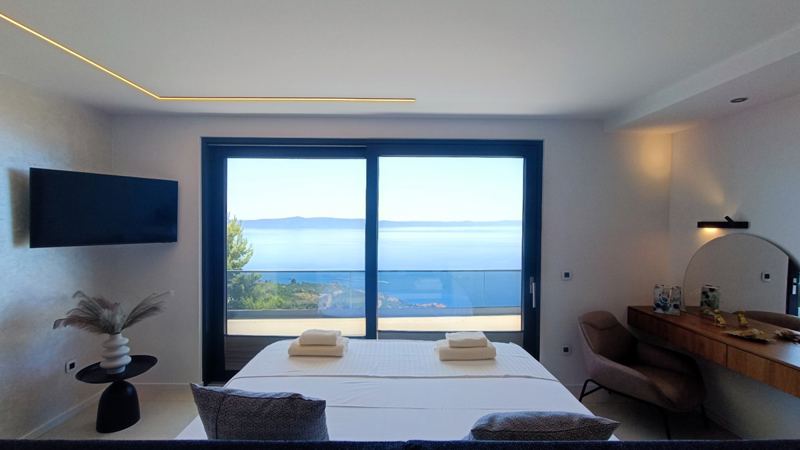 Villa SkyBlue mit Pool in Podgora