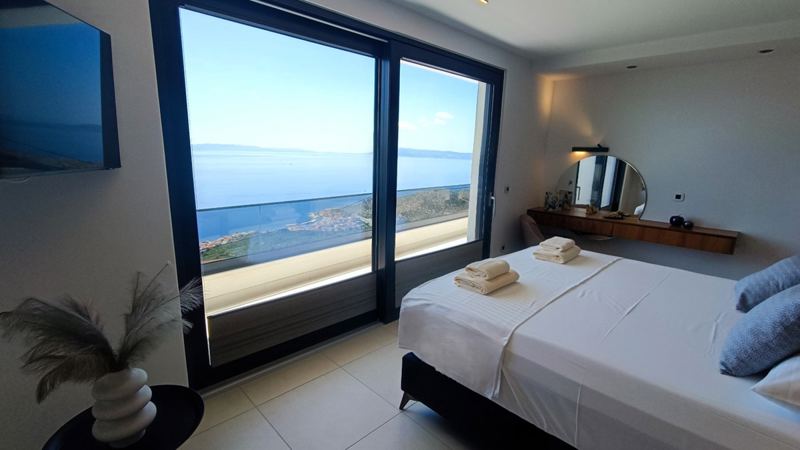 Villa SkyBlue mit Pool in Podgora