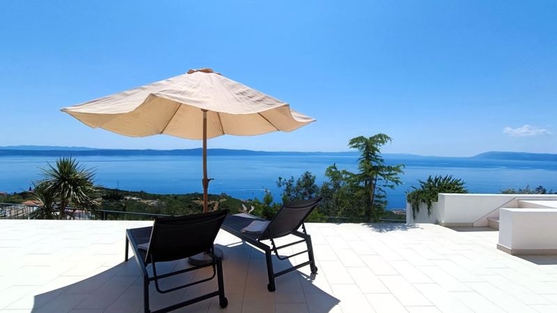 Villa SkyBlue mit Pool in Podgora