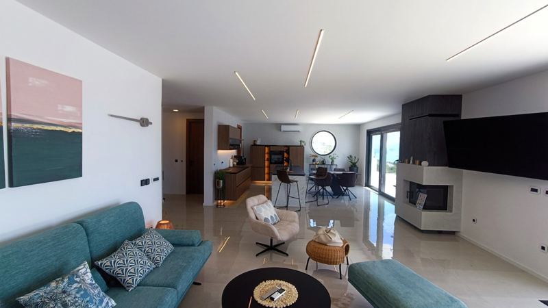 Villa SkyBlue mit Pool in Podgora