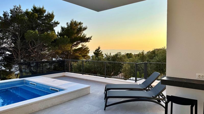 Villa Dado mit Pool in Makarska