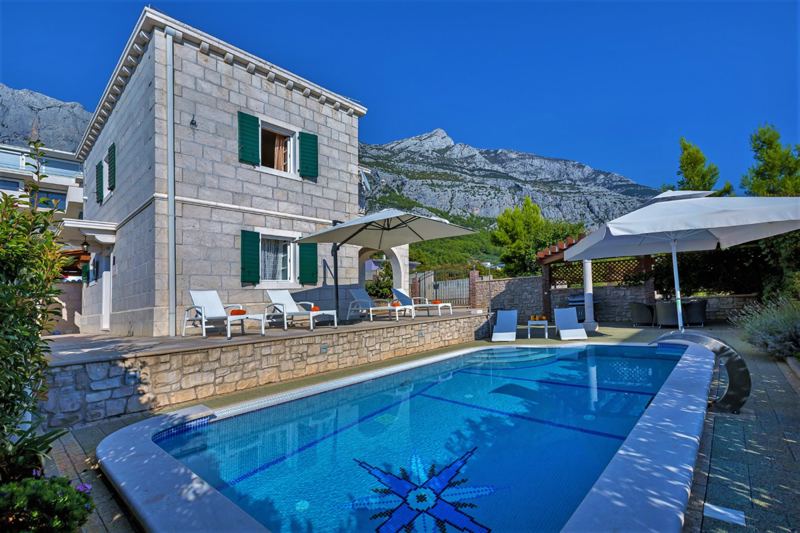 Villa Goran mit Pool in Makarska