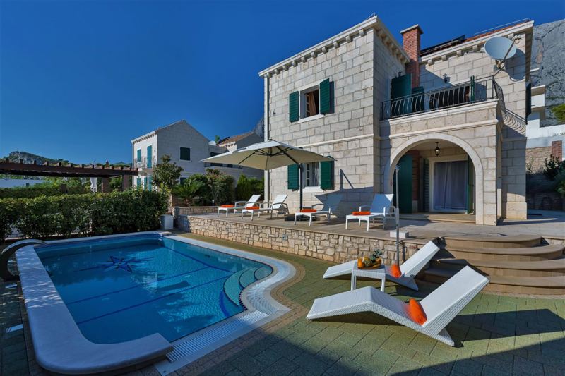 Villa Goran mit Pool in Makarska
