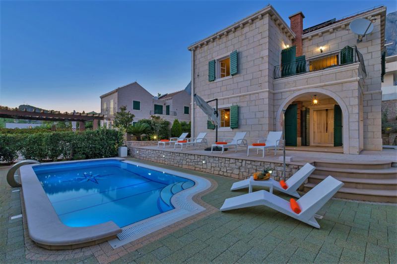 Villa Goran mit Pool in Makarska
