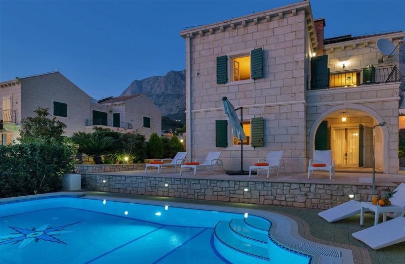 Villa Goran mit Pool in Makarska