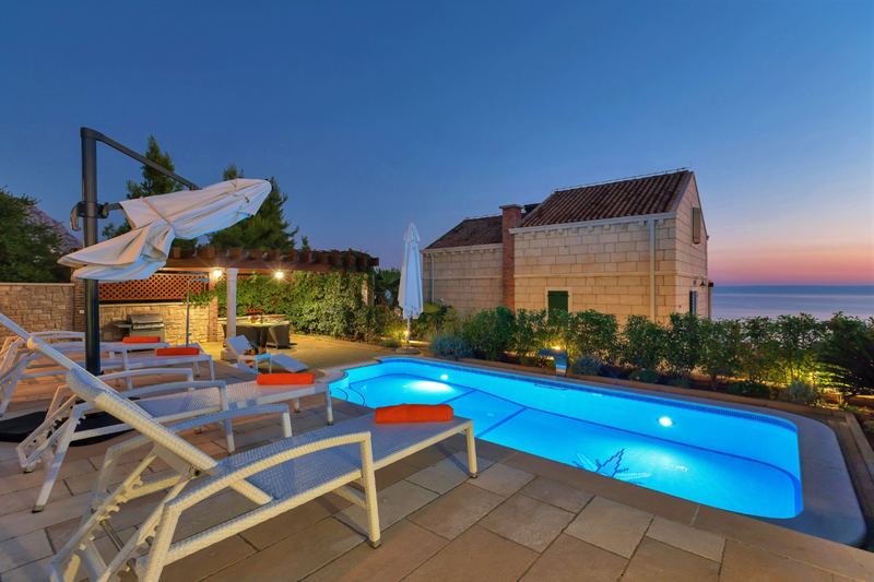 Villa Goran mit Pool in Makarska