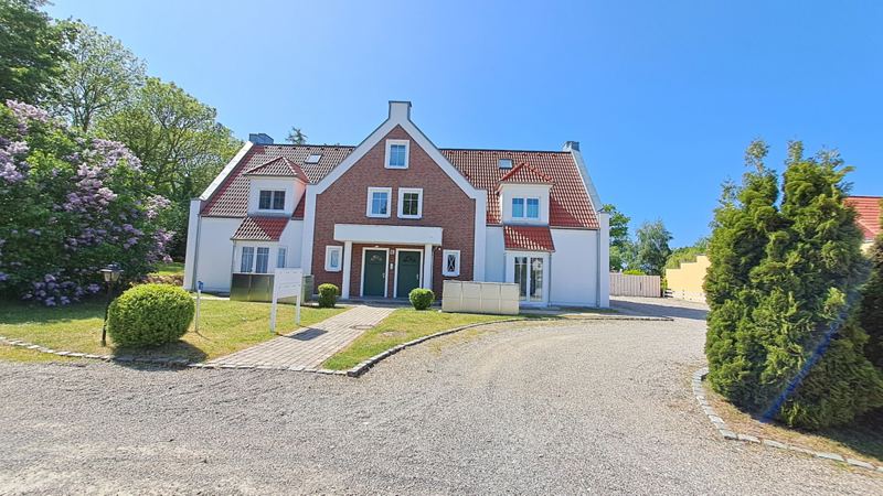 Vorderansicht des Hauses