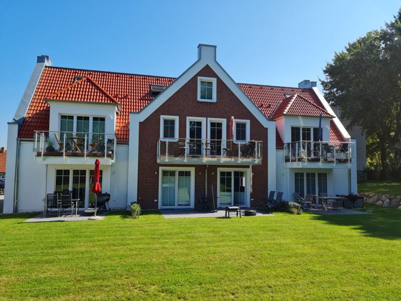 Rückansicht des Hauses