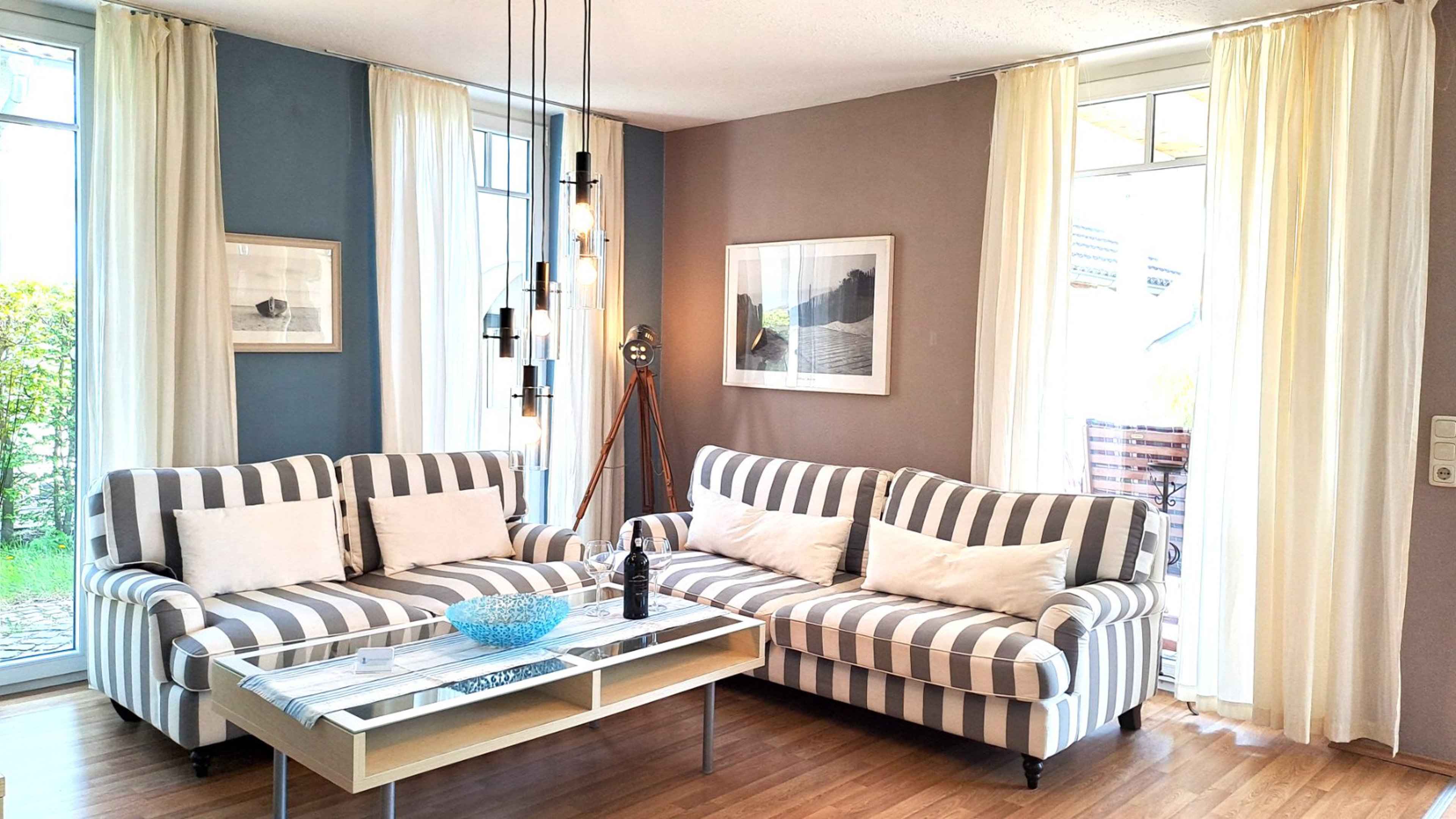 Ferienwohnung Haus am Achterwasser / EG