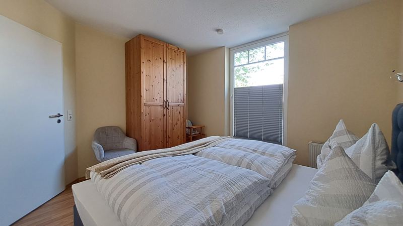 Schlafzimmer I mit Doppelbett