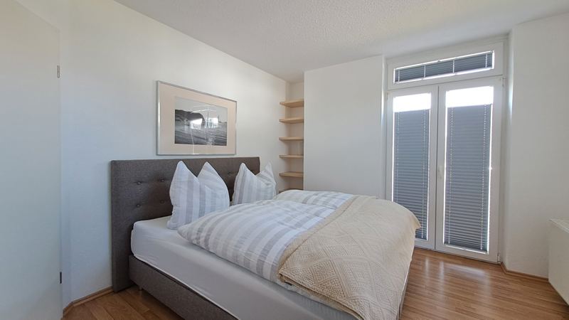Schlafzimmer II mit Doppelbett