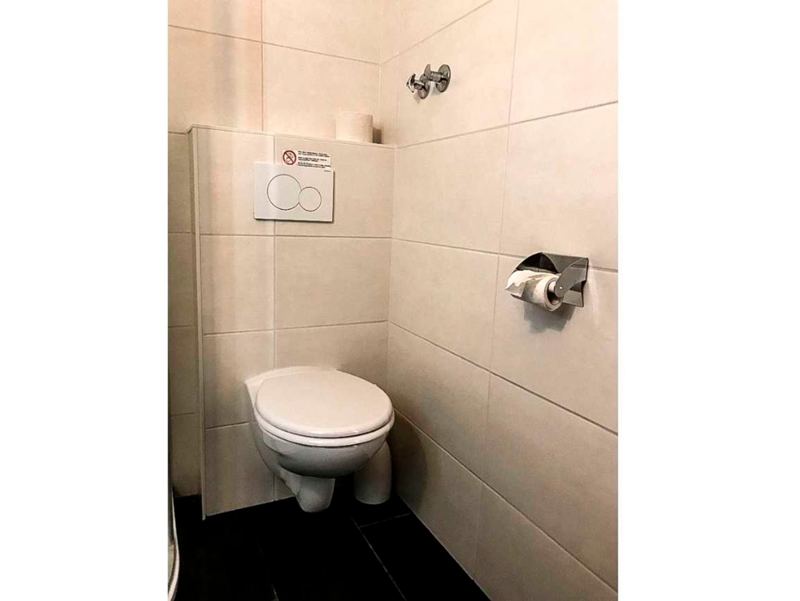 Innenliegendes Badezimmer