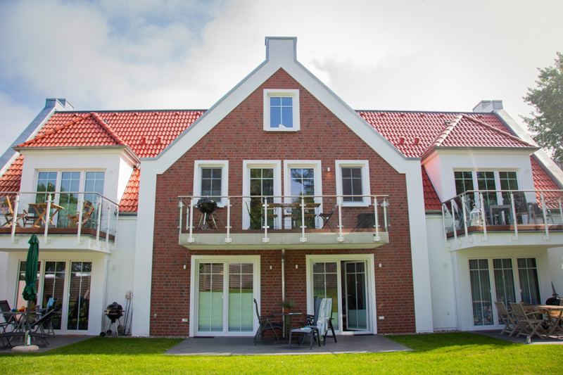 Rückansicht des Hauses