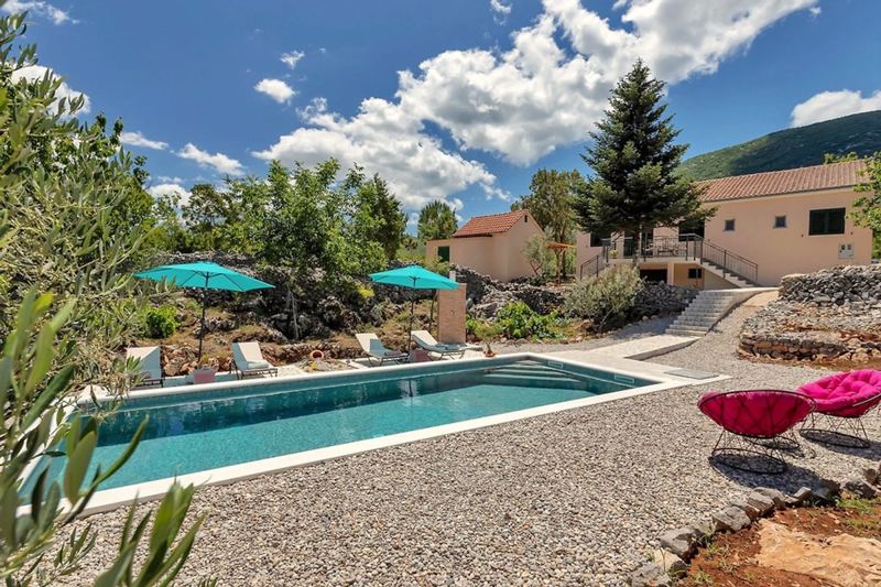 Die Villa in Dalmatien für 7 Personen und Pool