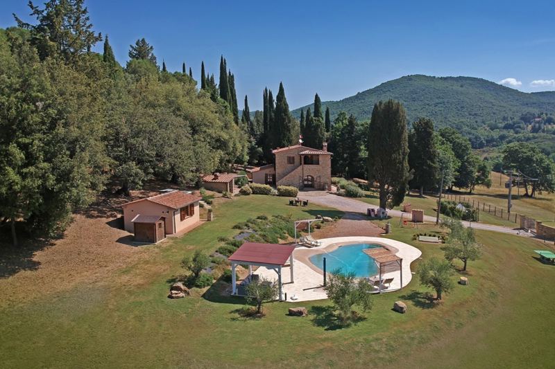 Villa Podere Cafaggio in Monteverdi Marittimo